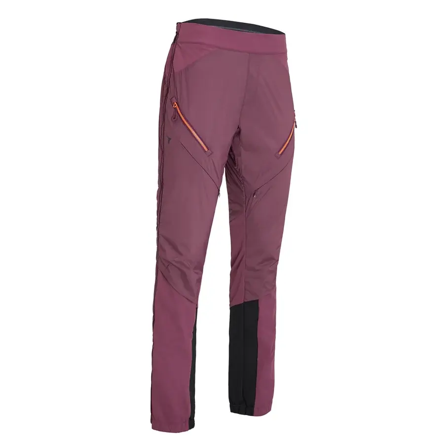 Pantalon de ski de randonnée femme Silvini Foresta WP2107 plum-orange