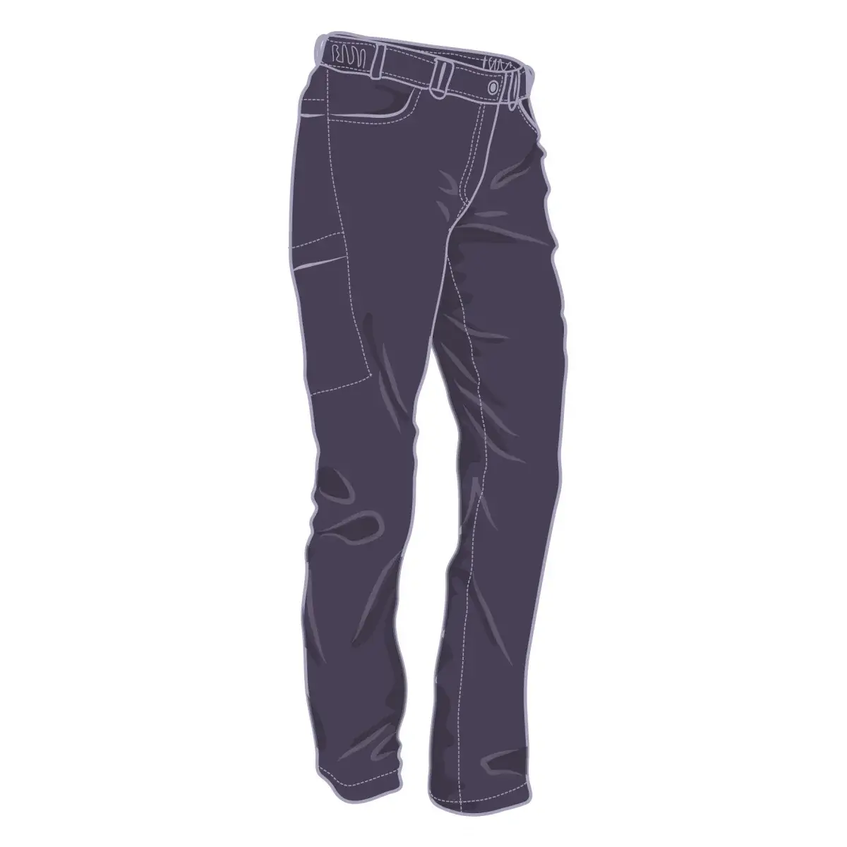 Warmpeace Pantalon femme Warmpeace Crystal Lady iron