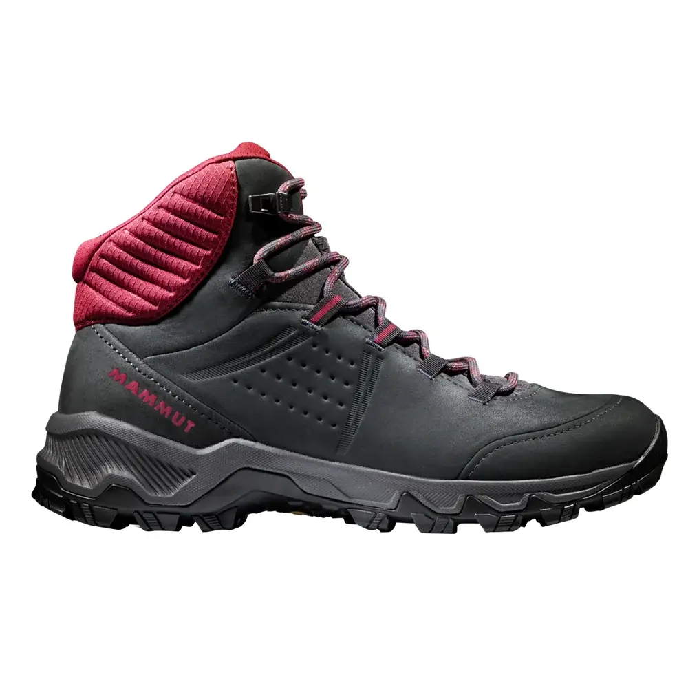 Mammut Chaussures montantes femme Mammut Nova IV Mid GTX black-blood red