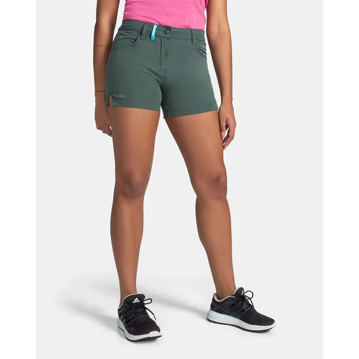 Short outdoor femme Kilpi Bree-W vert foncé