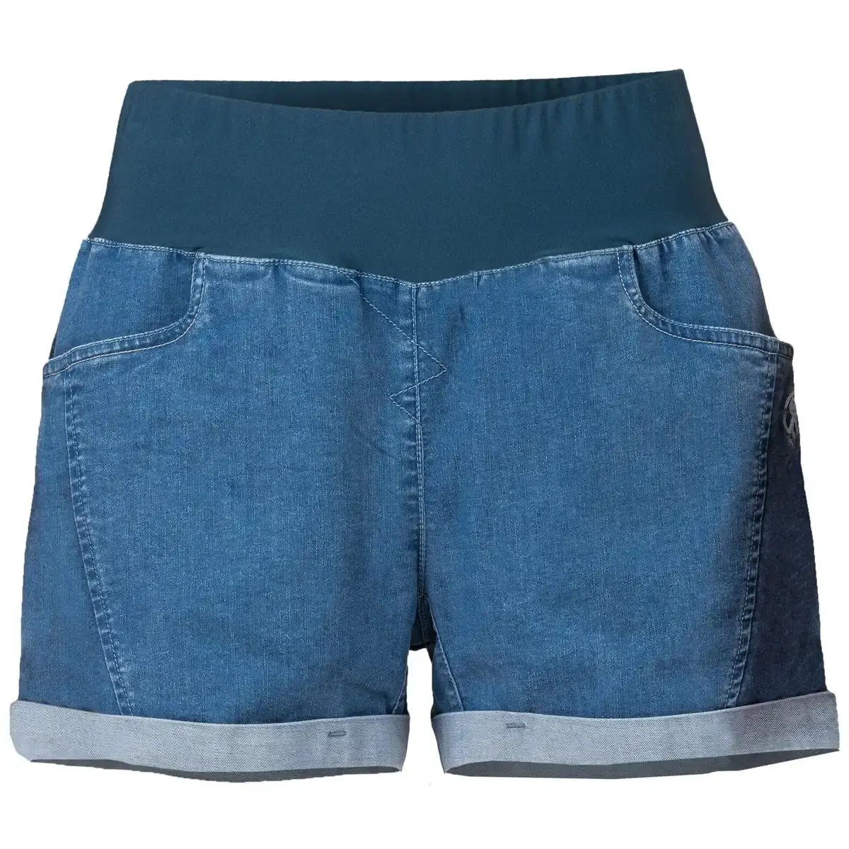 Short femme Rafiki Falaises denim bleu