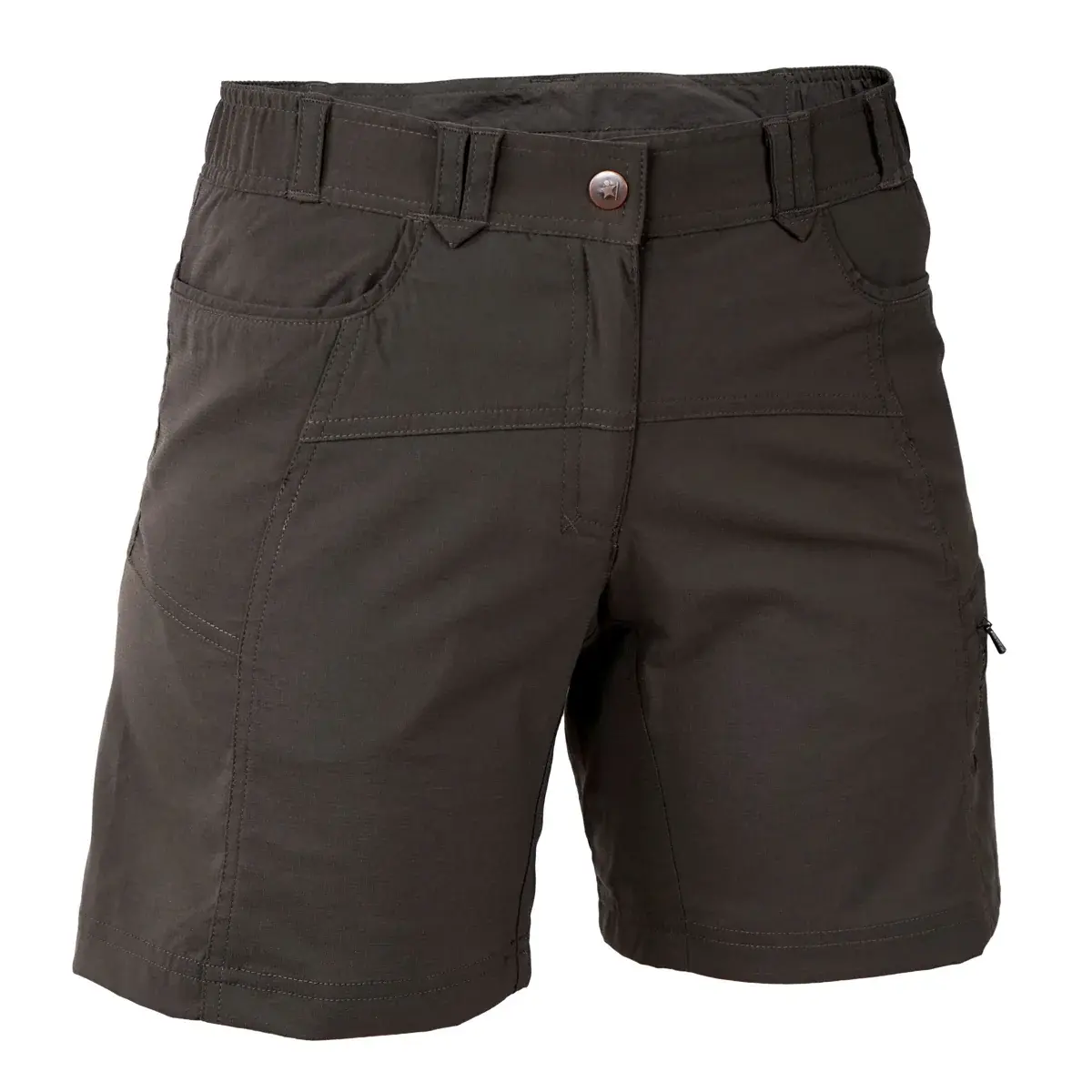Warmpeace Short femme Warmpeace Valera Lady Black coffee