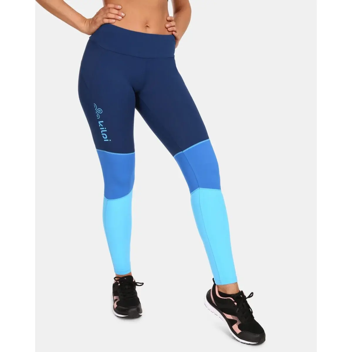 Kilpi Collant de running femme Kilpi Alexo-W bleu