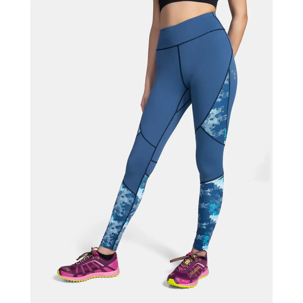 Kilpi Legging de fitness femme Kilpi Lamire-W bleu foncé