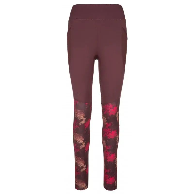 Kilpi Legging femme Kilpi Ligano-W Rouge foncé