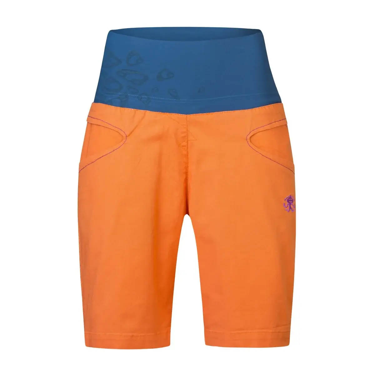 Short d'escalade femme Rafiki Muriel celosia orange