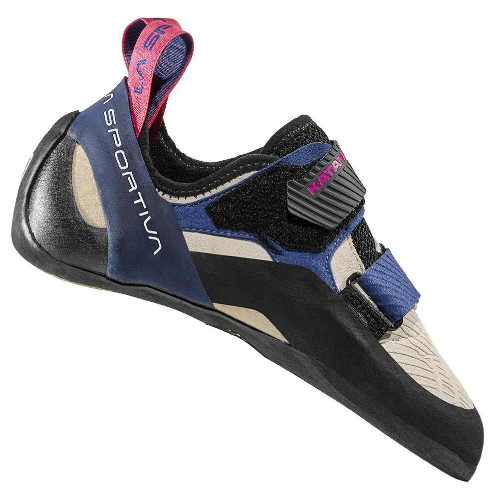 La Sportiva Chaussons d'escalade femme La Sportiva Katana Woman White/storm blue
