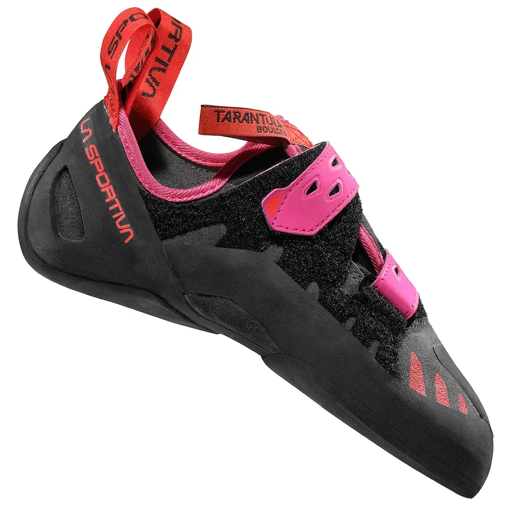 La Sportiva Chaussons d'escalade femme La Sportiva Tarantula Boulder Women carbon/springtime