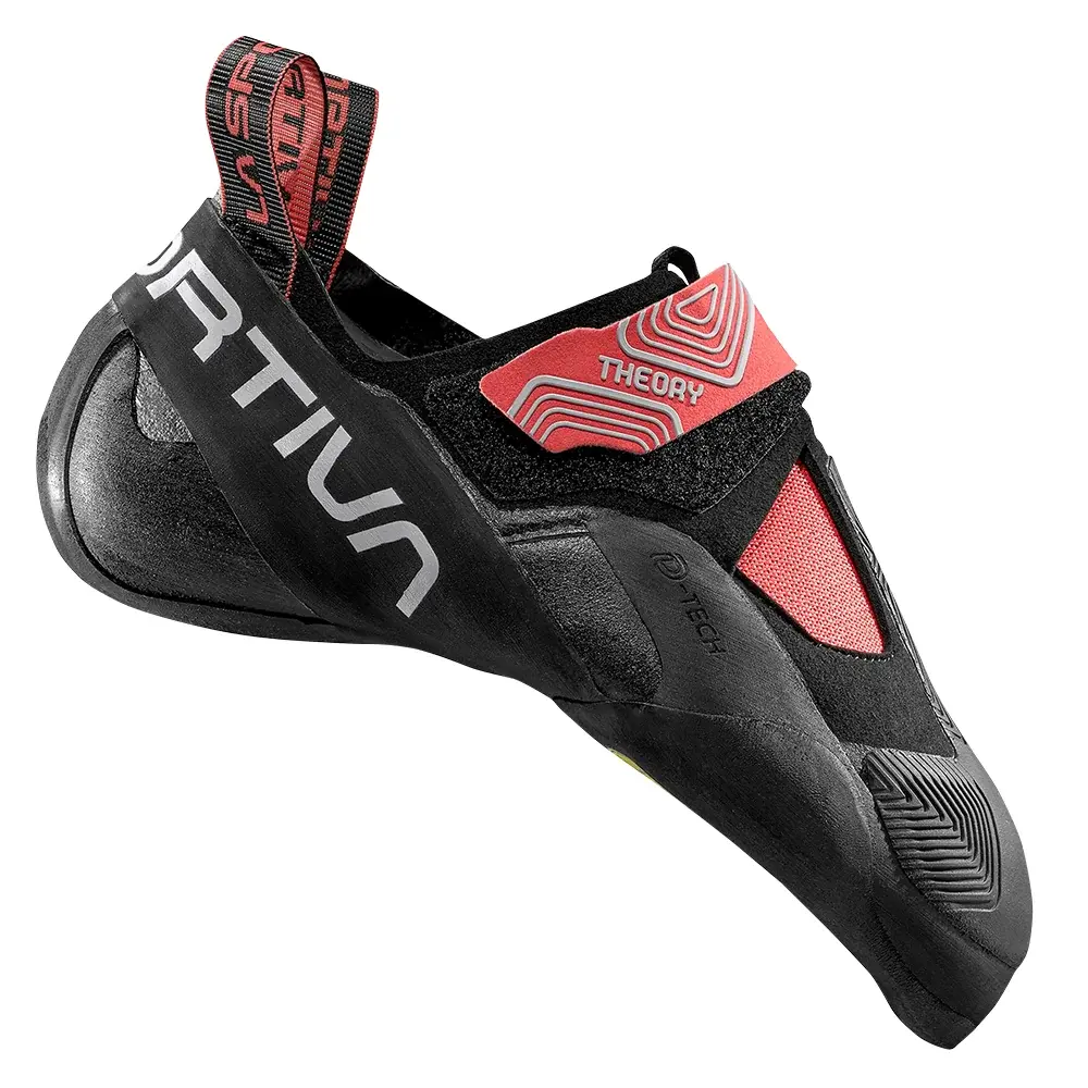La Sportiva Chaussons d'escalade femme La Sportiva Theory Women hibiscus/black