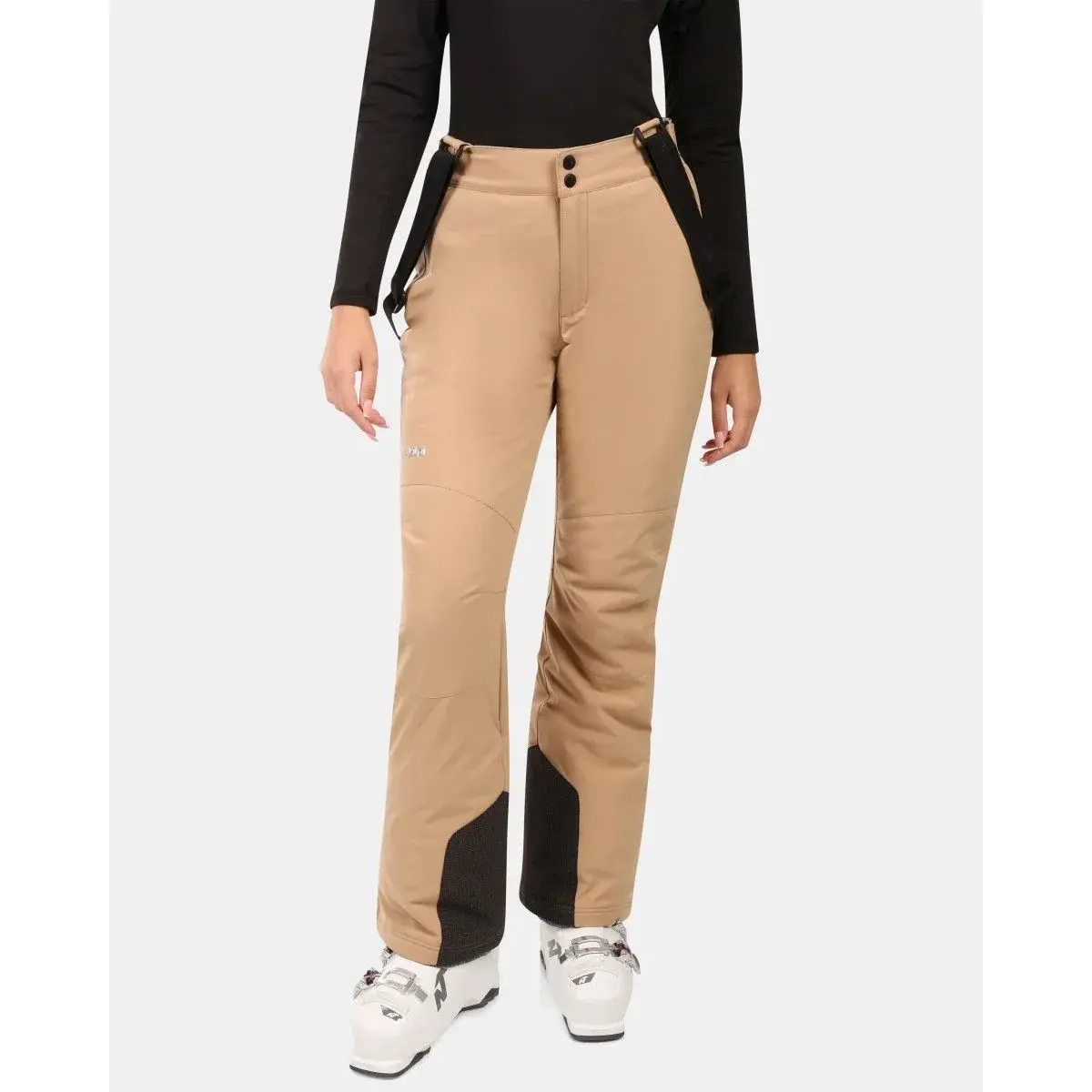 Pantalon de ski femme Kilpi ELARE-W beige