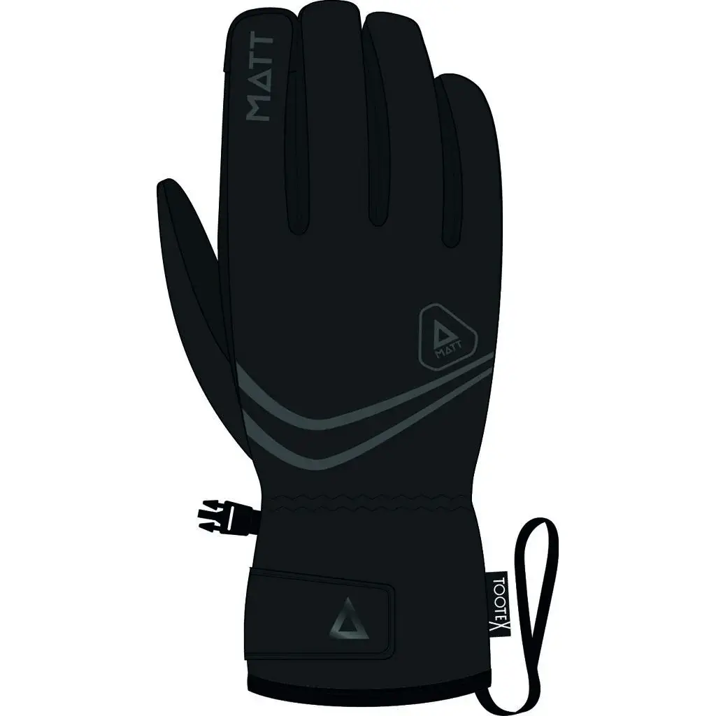 MATT Gants de ski femme MATT Primatt Woman Gloves black