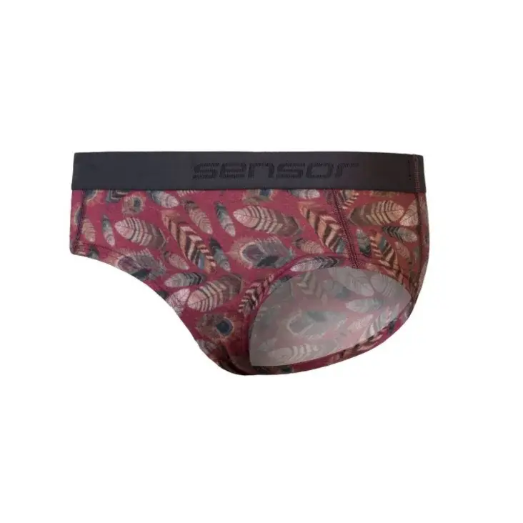 Sensor Culotte en Merino femme Sensor Merino Impress lilla/feather