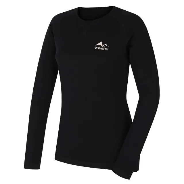 Husky T-shirt Merino femme Husky MEROW L black, taille