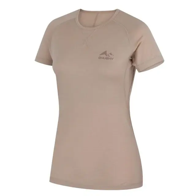 T-shirt Merino femme Husky Mersa L beige