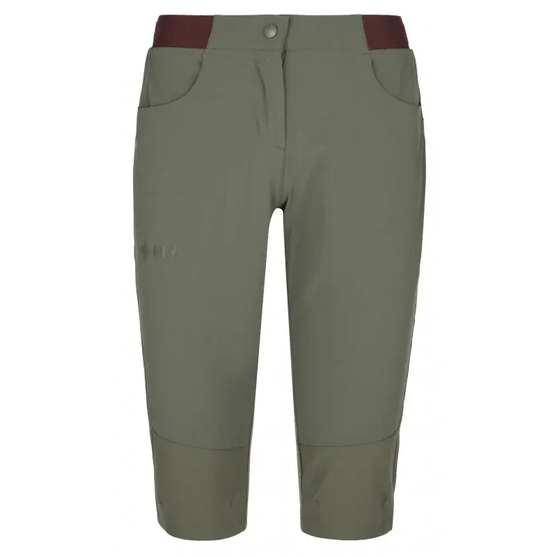 Kilpi Pantacourt outdoor femme Kilpi Meedin-W Khaki