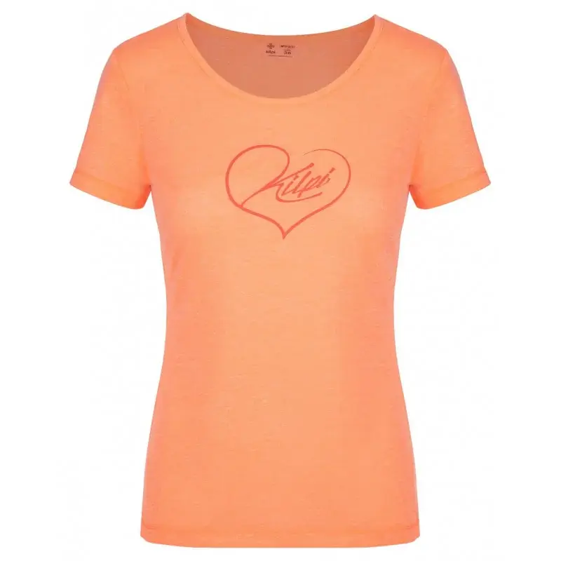 Kilpi T-shirt outdoor femme Kilpi Garove-W Corail