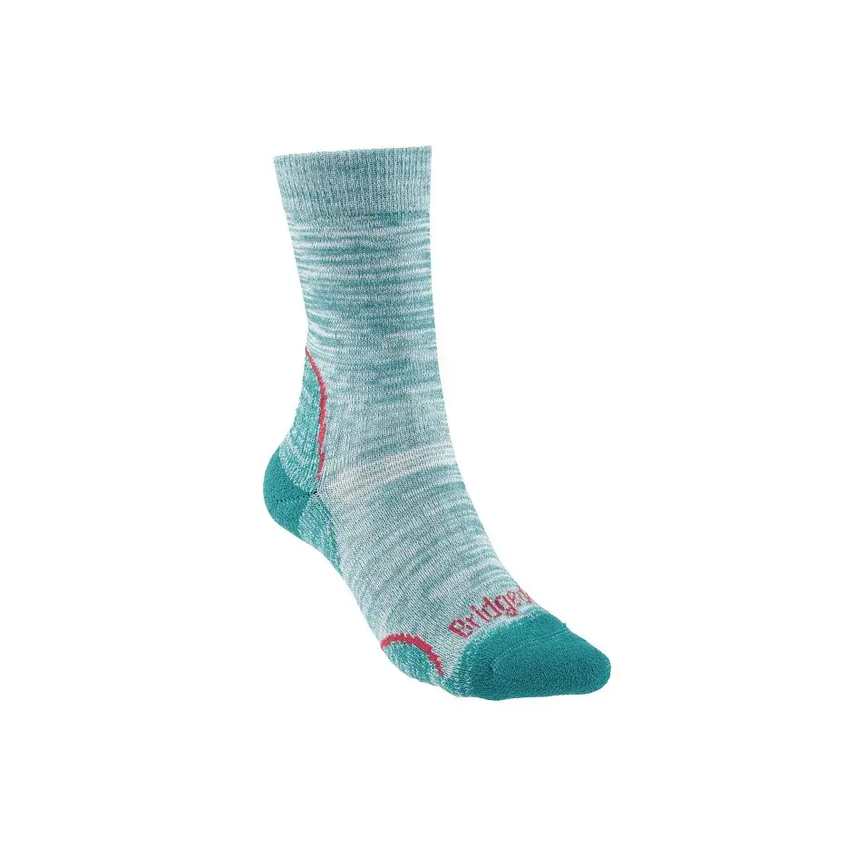 Chaussettes femme Bridgedale Hike LW T2 CP Boot Women's teal