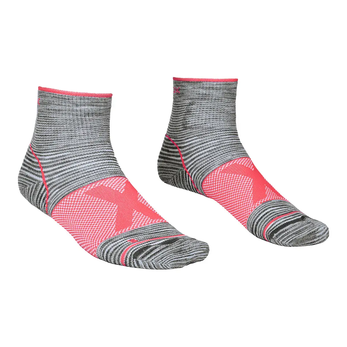 Ortovox Chaussettes techniques femme Ortovox Alpinist Quarter Socks grey blend