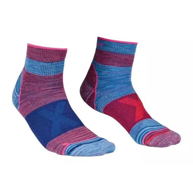 Ortovox Chaussettes techniques femme Ortovox Alpinist Quarter Socks hot coral