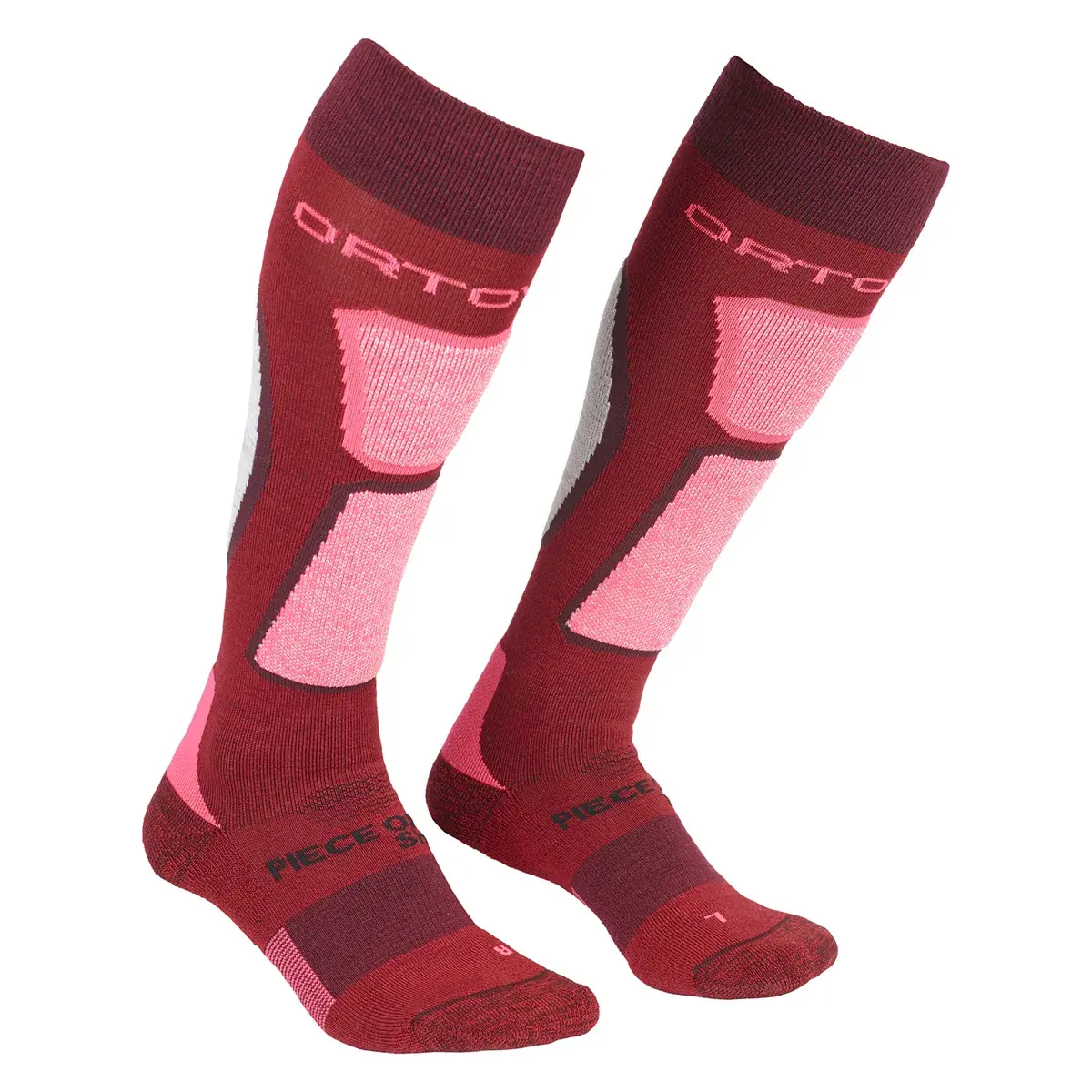 Chaussettes femme Ortovox Rock'N' Wool Dark blood