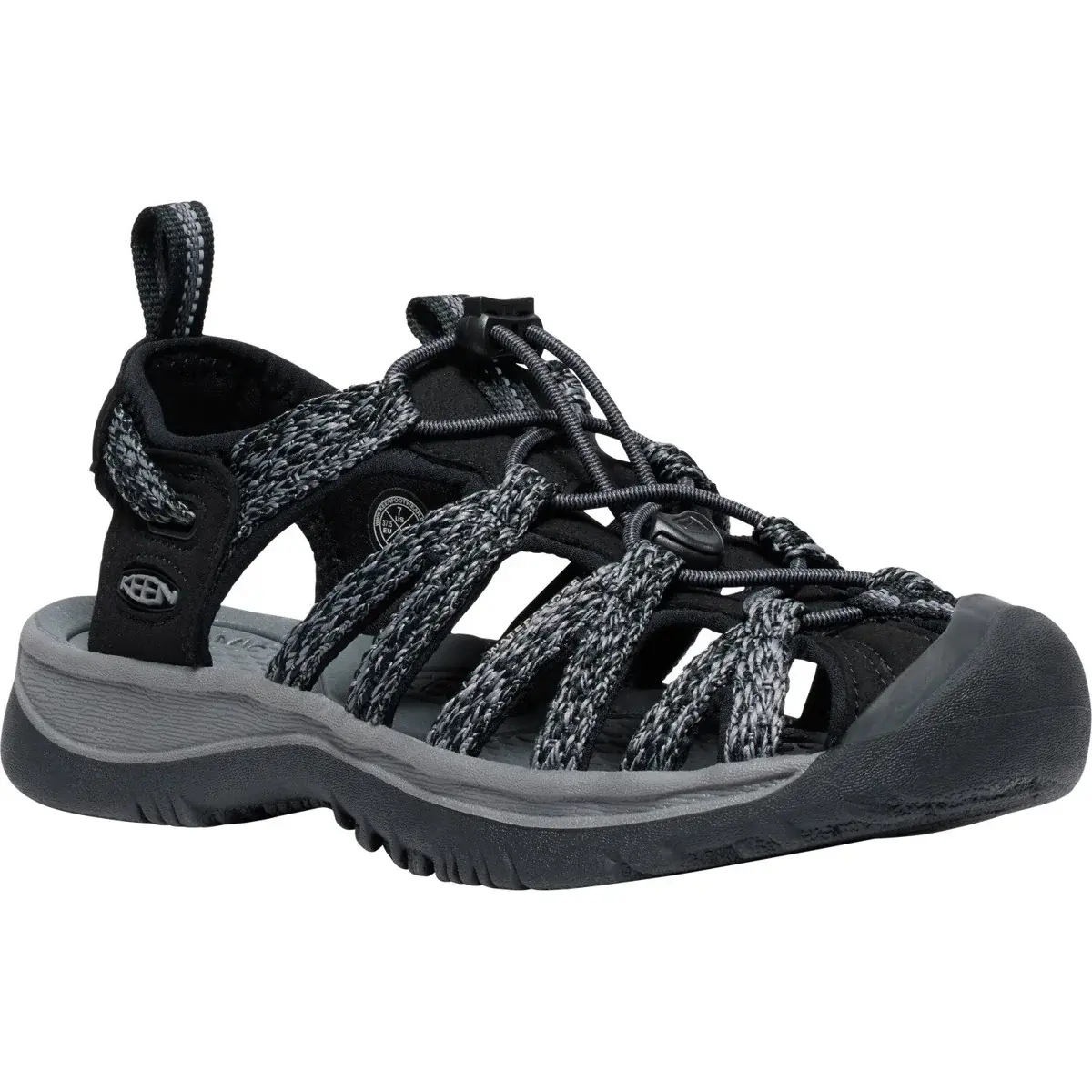 KEEN Sandales polyvalentes femme KEEN Whisper Women black/steel grey