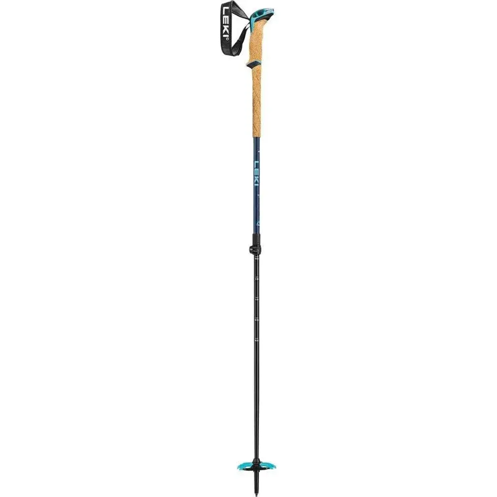Leki Bâtons de ski de randonnée femme Leki Bernina Lite 2 denimblue-midnight 100-135cm