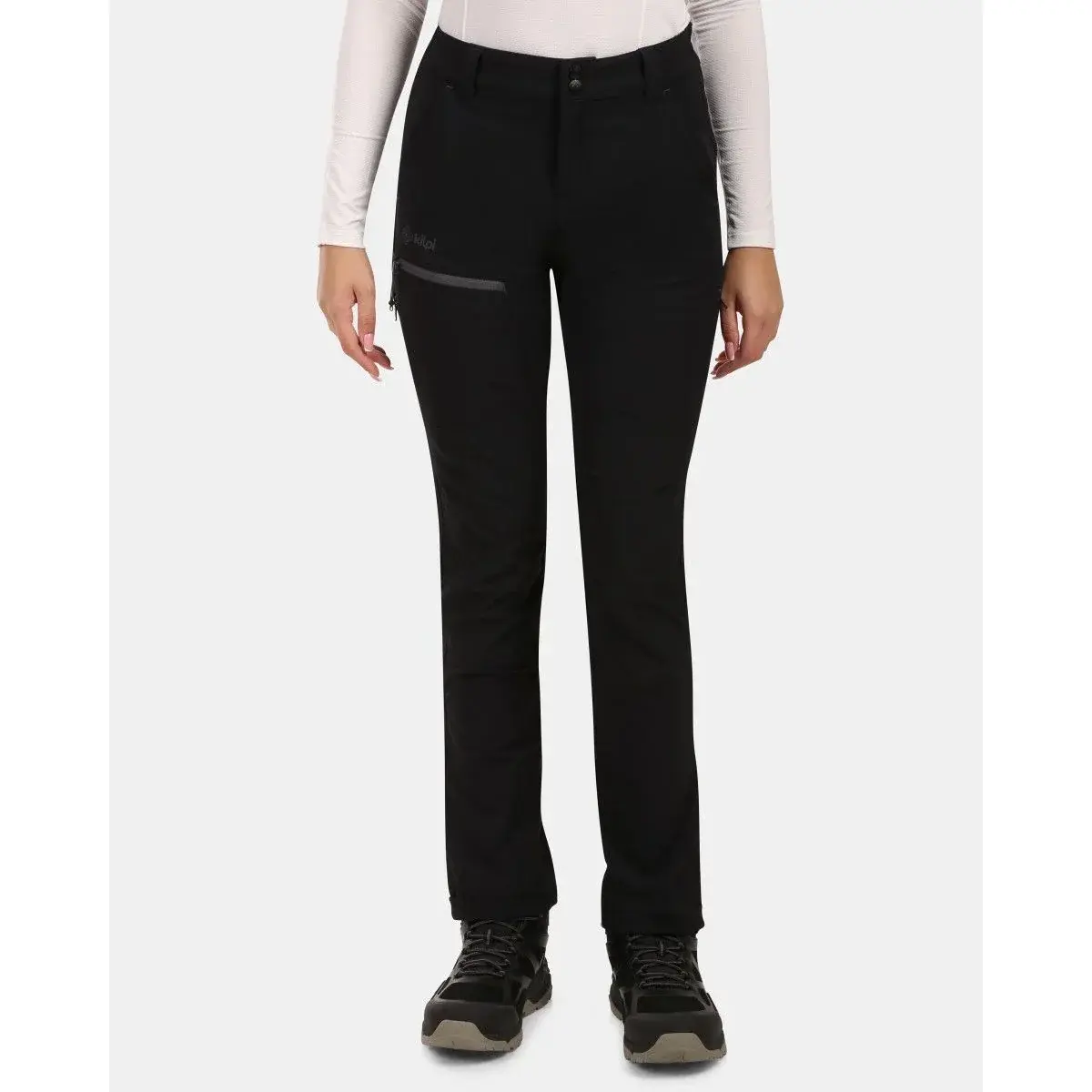 Pantalon softshell femme Kilpi VILLAIN-W noir