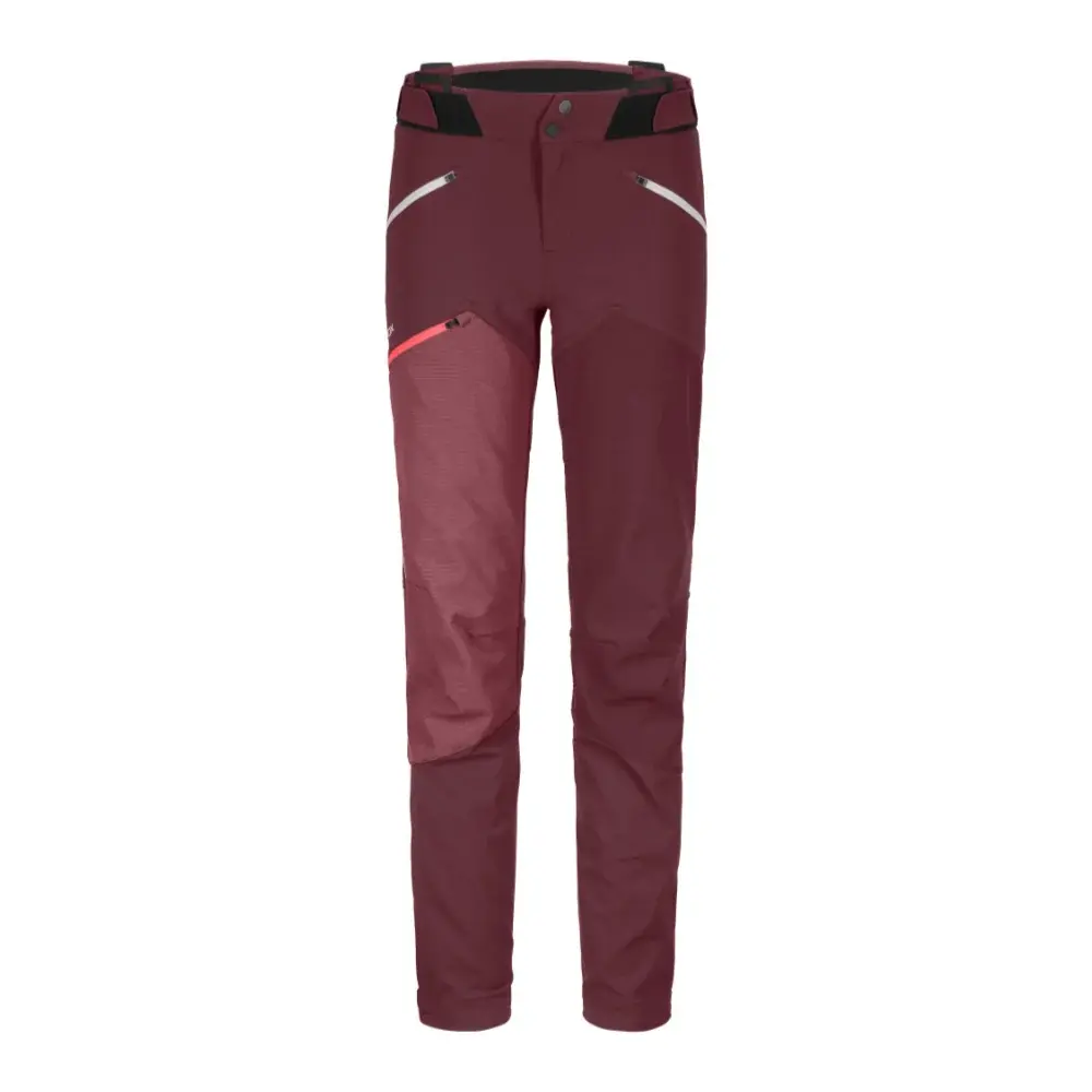 Pantalon softshell femme Ortovox Westalpen Softshell Pants W winetasting