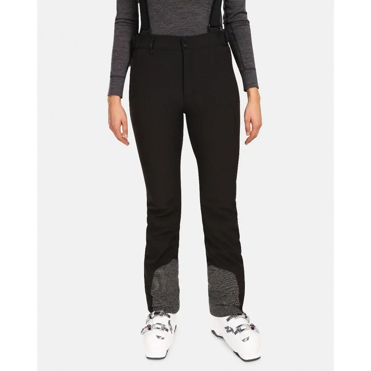 Pantalon de ski softshell femme Kilpi RHEA-W BLK