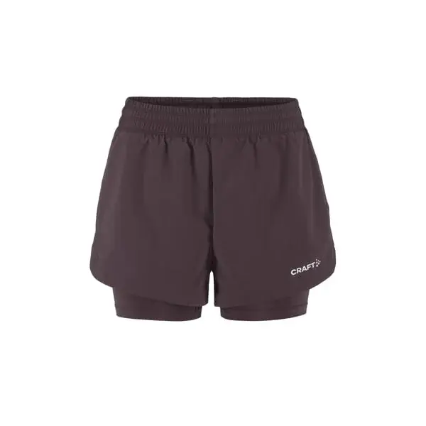Short femme Craft ADV Essence 2 en 1 2 violet