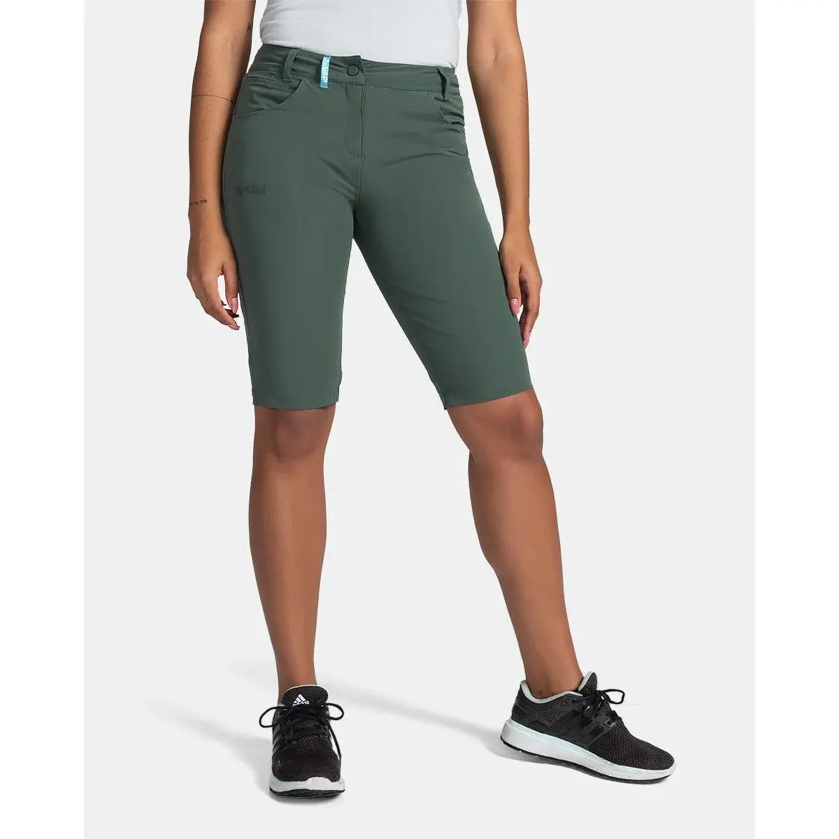 Kilpi Short outdoor femme Kilpi Sylane-W vert foncé