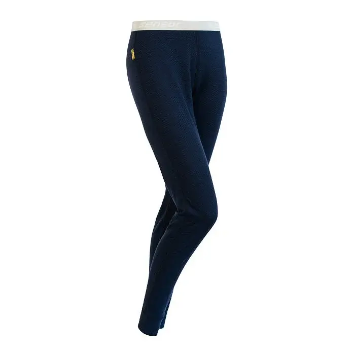 Sensor Caleçon long femme Sensor Merino DF deep blue