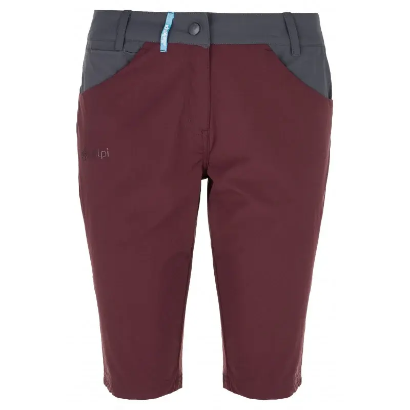Kilpi Short de sport femme Kilpi Sylane-W Rouge foncé