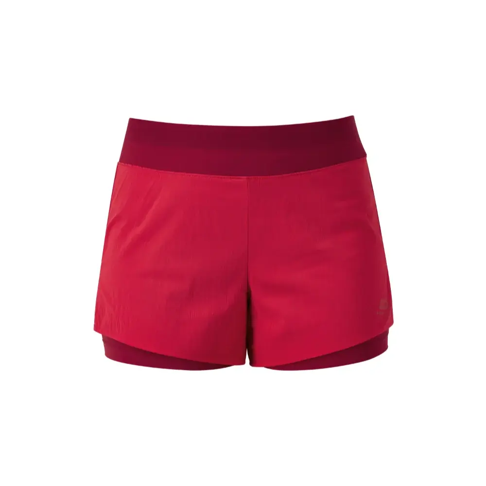 Mountain Equipment Short stretch femme Mountain Equipment Dynamo Twin Short Capsicum red