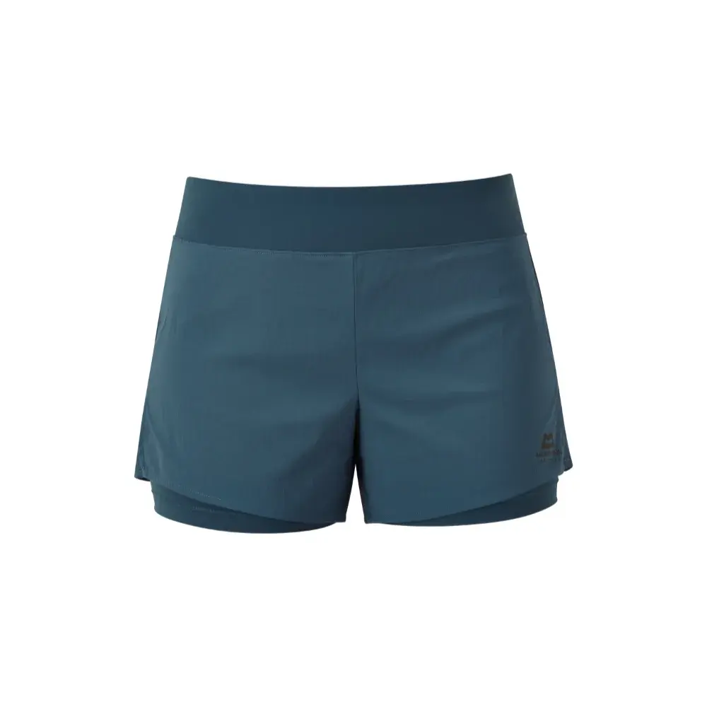 Mountain Equipment Short stretch femme Mountain Equipment Dynamo Twin Short Majolica blue