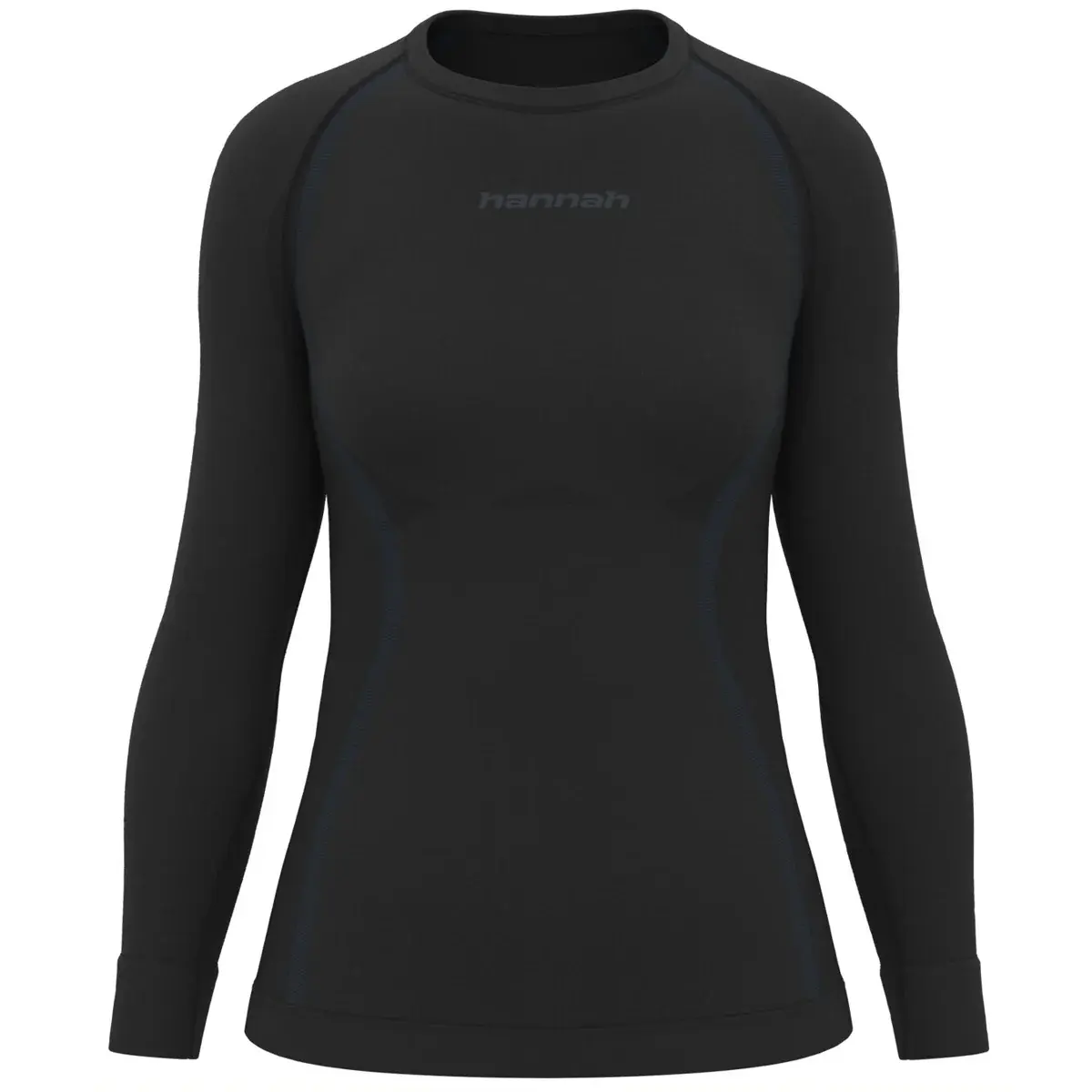 T-shirt thermique femme Hannah Thermo Active TS L/S W anthracite
