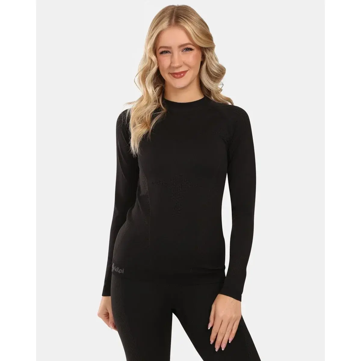 T-shirt thermique femme Kilpi CAROL-W noir