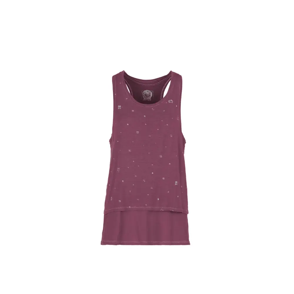 E9 Débardeur femme E9 W's Double 2.1 magenta