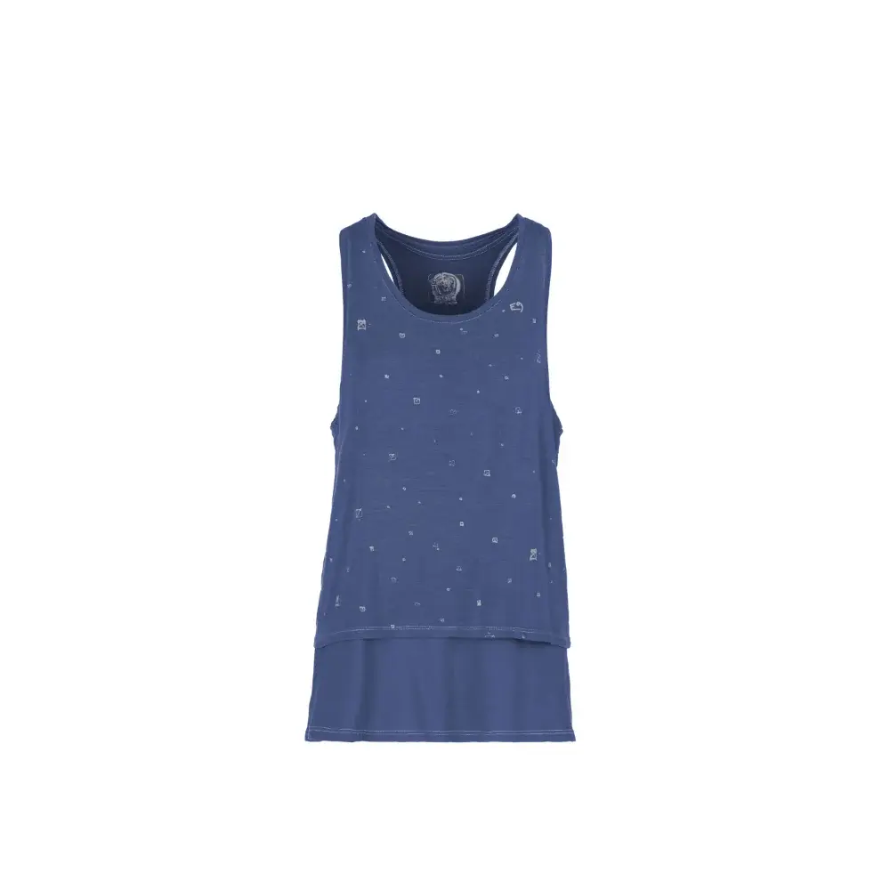 E9 Débardeur femme E9 W's Double 2.1 royal blue