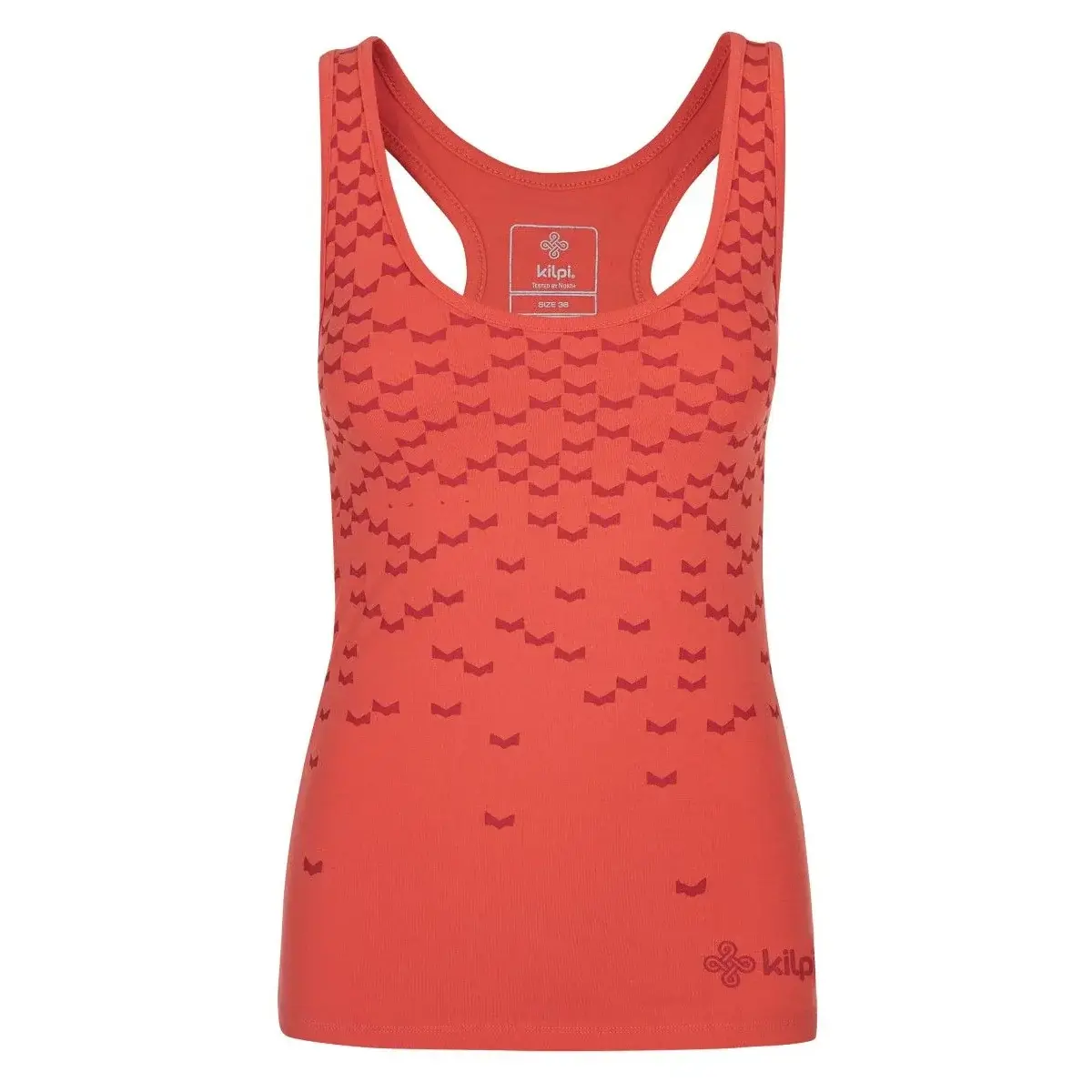 Débardeur en coton femme Kilpi LEAVES-W corail
