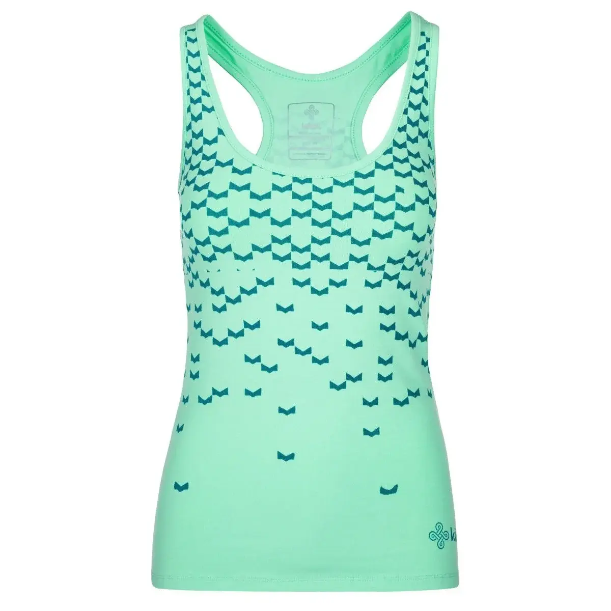 Débardeur en coton femme Kilpi LEAVES-W turquoise