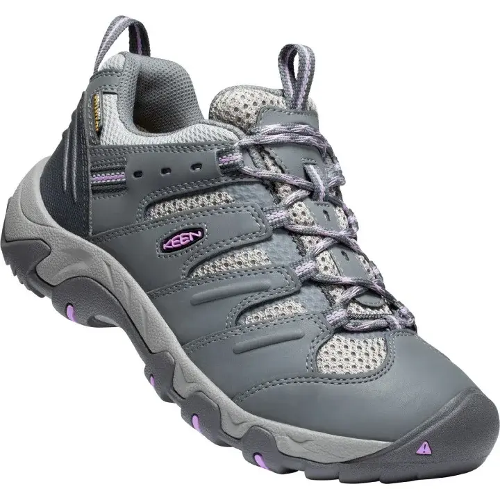 KEEN Chaussures de trekking femme KEEN Koven WP Women steel grey/african violet