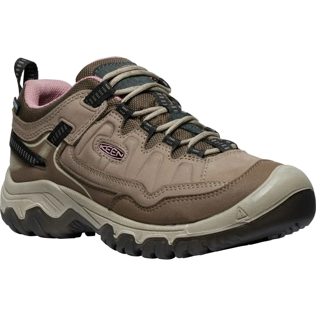 KEEN Chaussures de trekking femme KEEN Targhee IV WP Women brindle/nostalgia rose