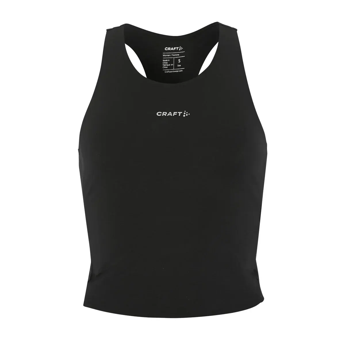 Craft T-shirt femme Craft Hypervent Cropp noir
