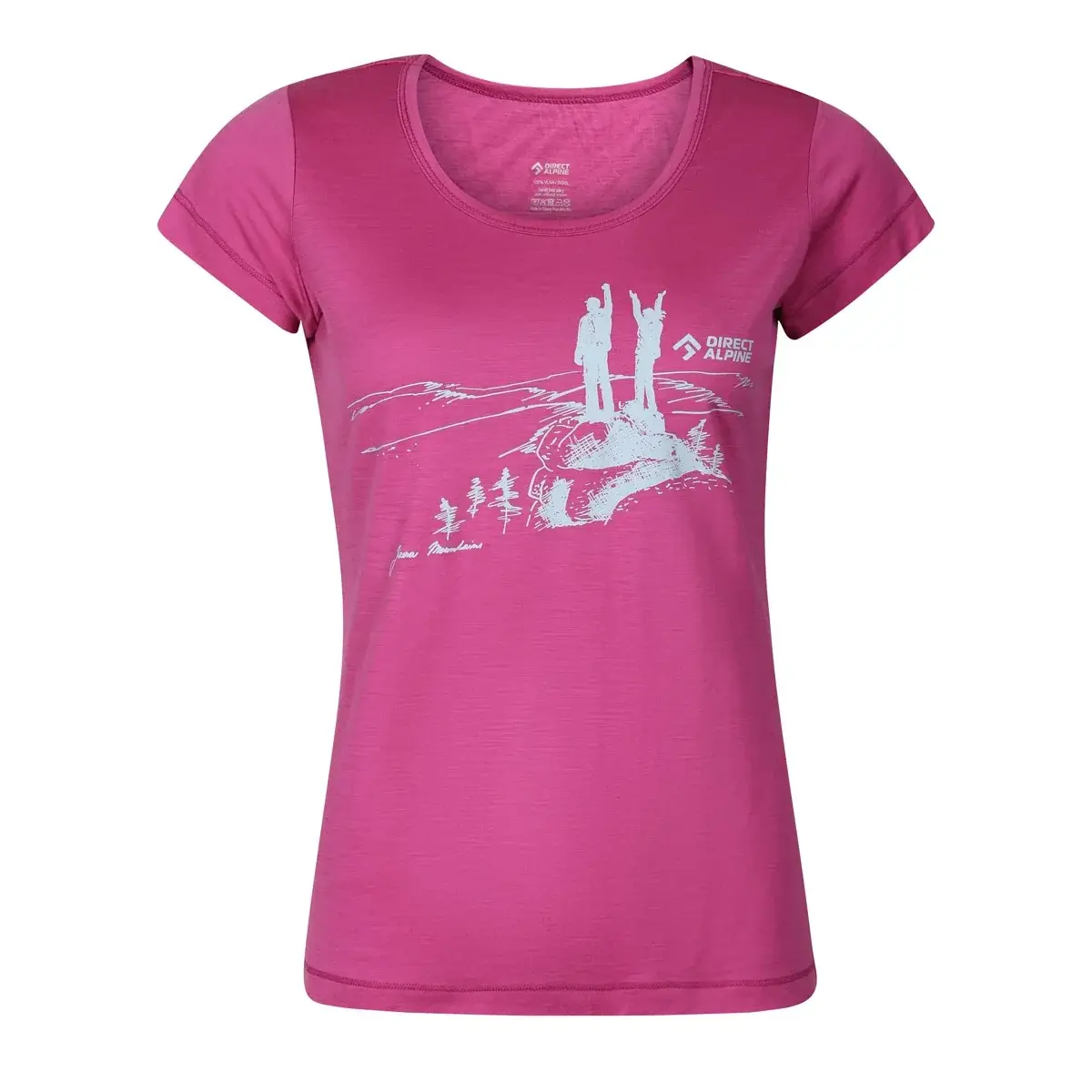 Direct Alpine T-shirt femme Direct Alpine Furry Lady orchid (jizera mountains)
