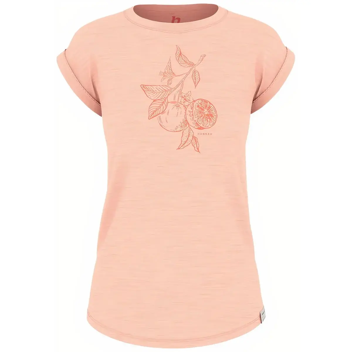 T-shirt femme Hannah ARISSA II Lady peach nectar