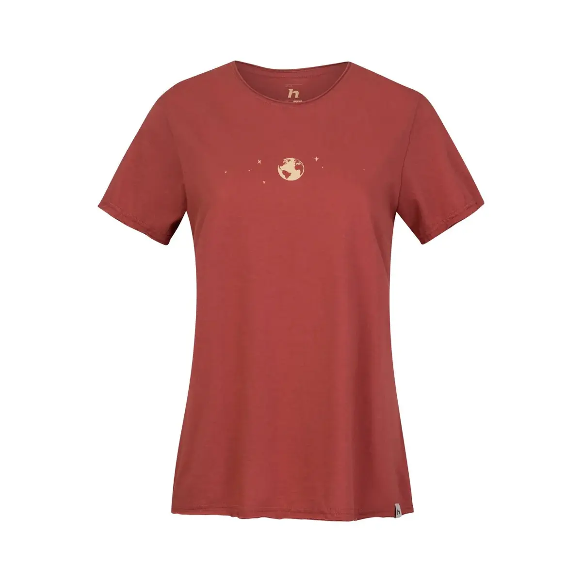 T-shirt femme Hannah Edith marsala