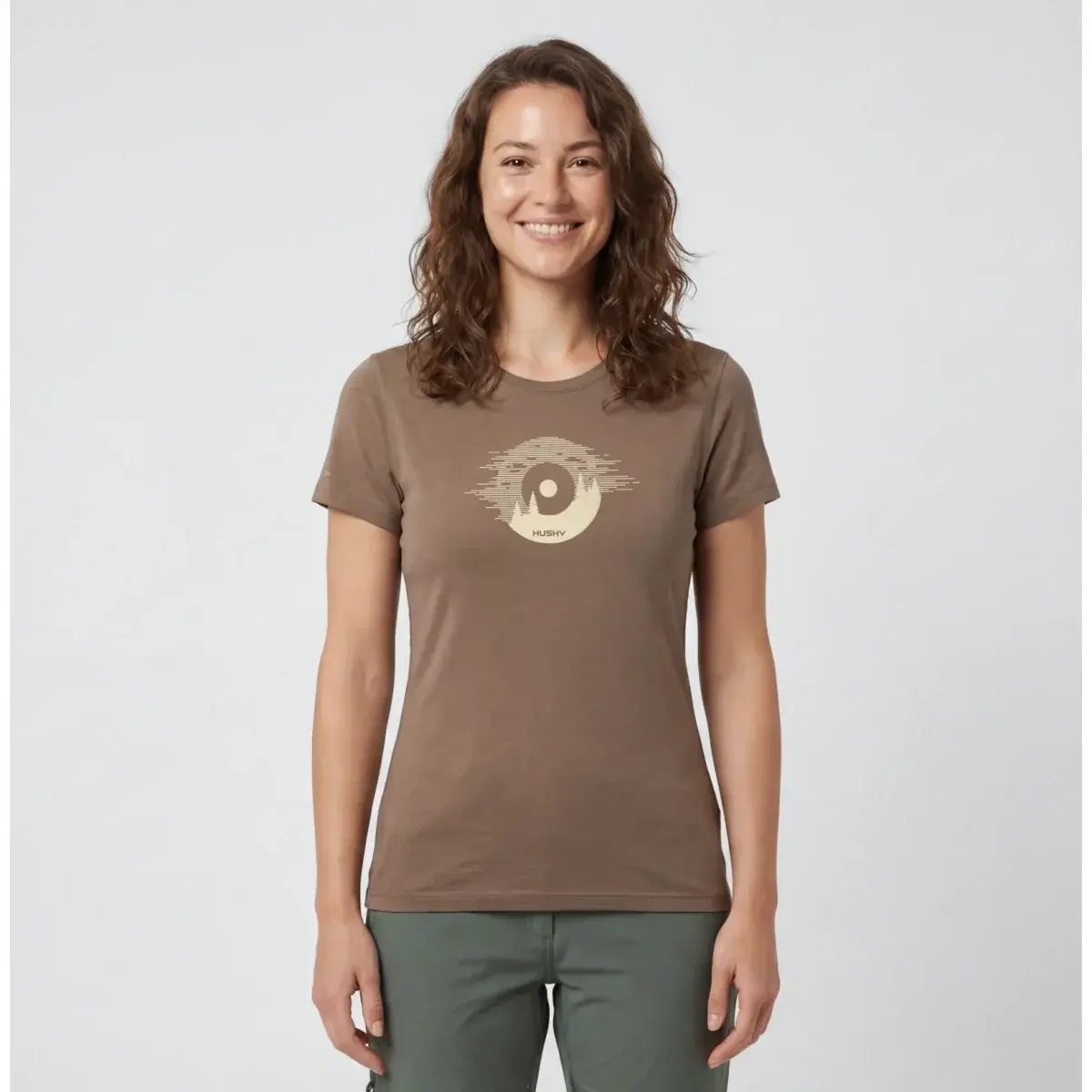 T-shirt femme Husky Mertis L beige