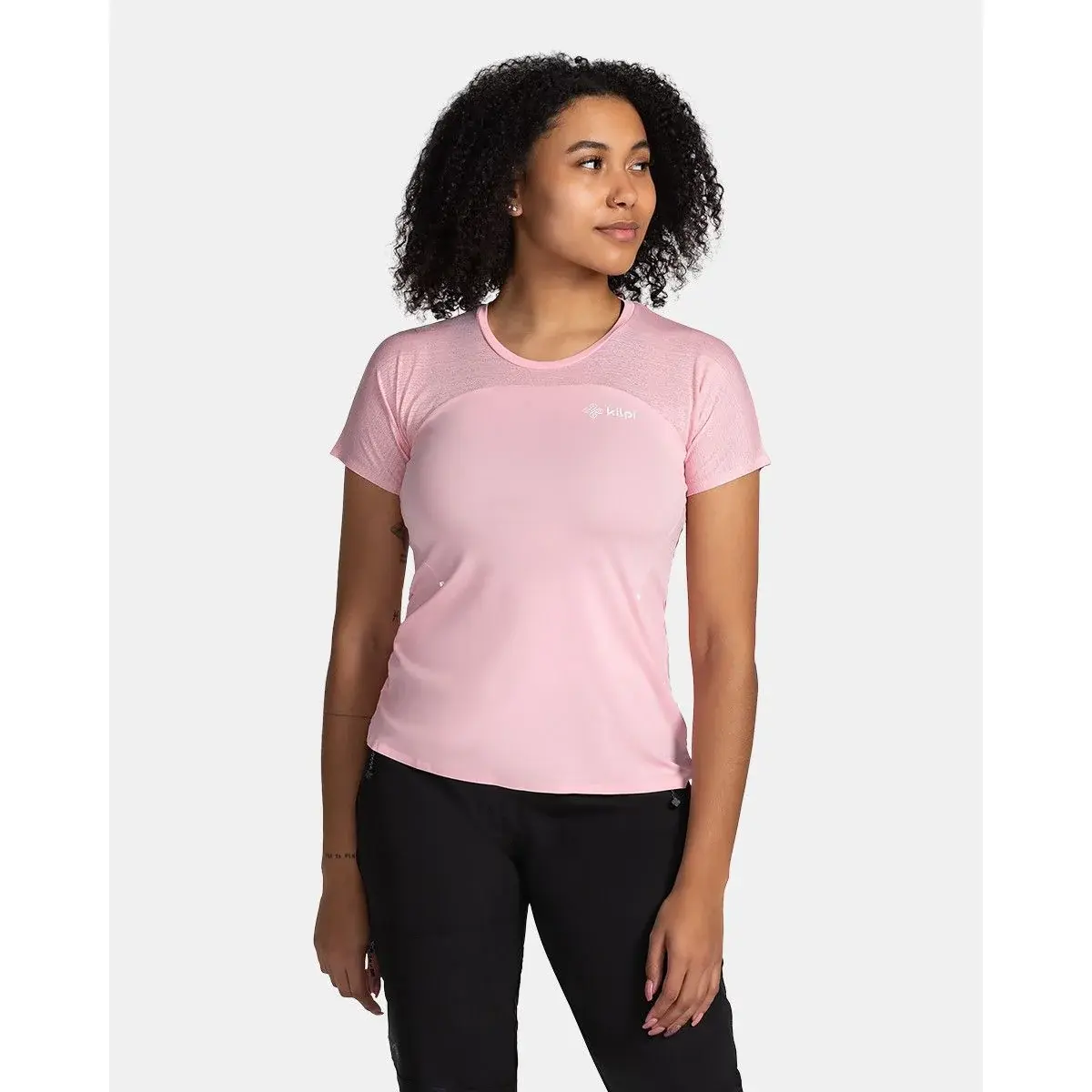 Kilpi T-shirt de running femme Kilpi Ameli-W rose clair
