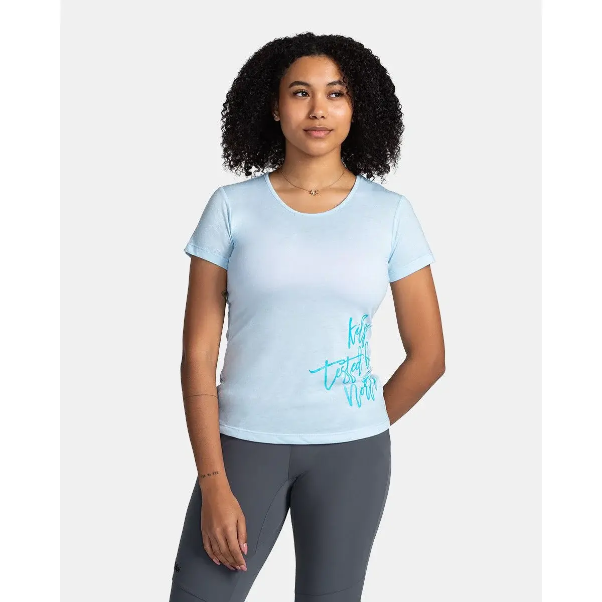 T-shirt femme Kilpi Garove-W bleu clair